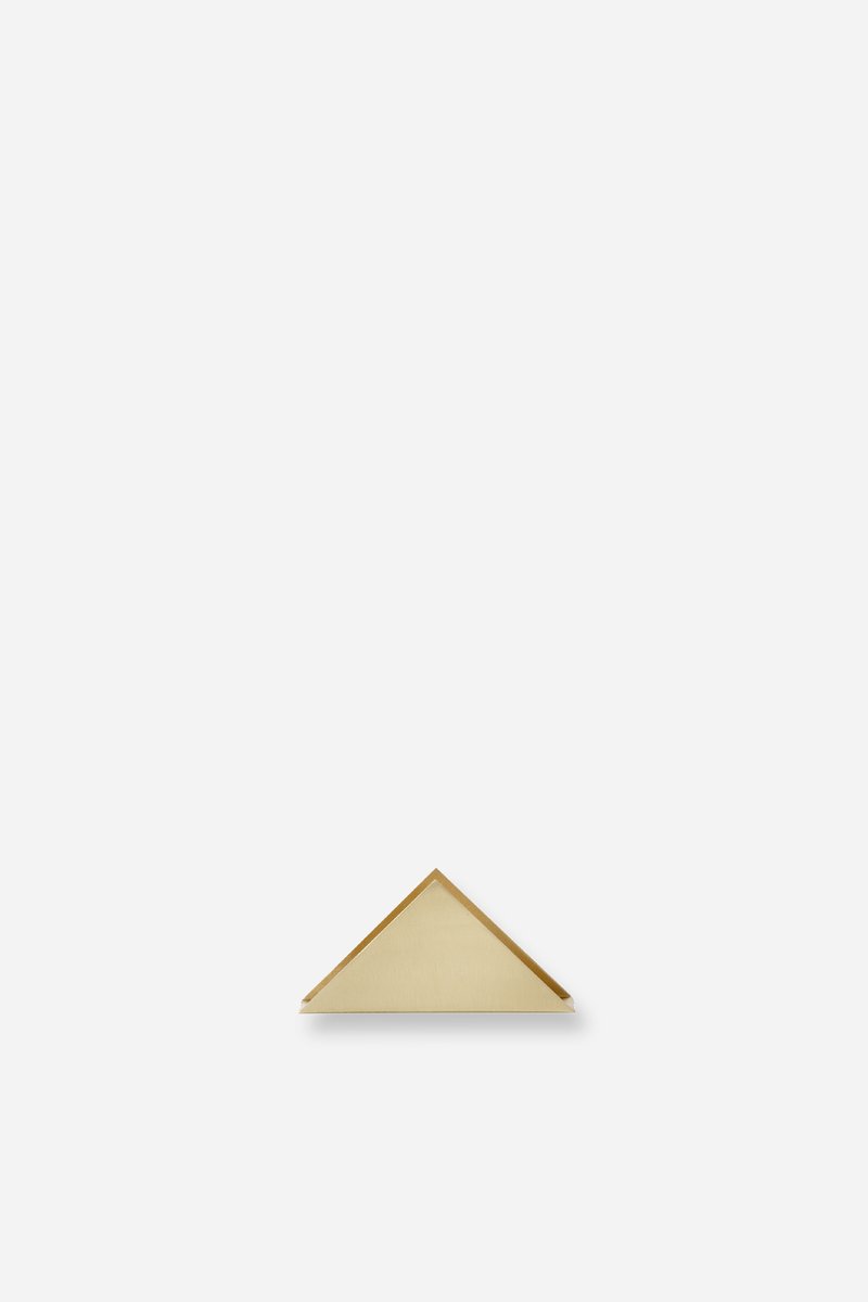 Ferm Living Brass Triangle Stand