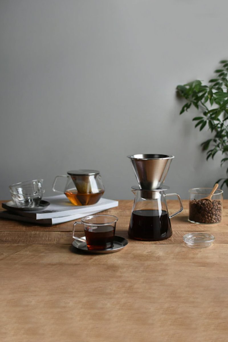 Kinto Carat Coffee Dripper & Pot