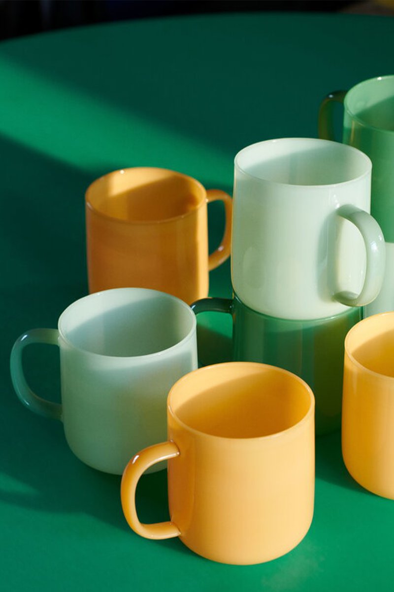 Hay Borosilicate Mug Set of 2