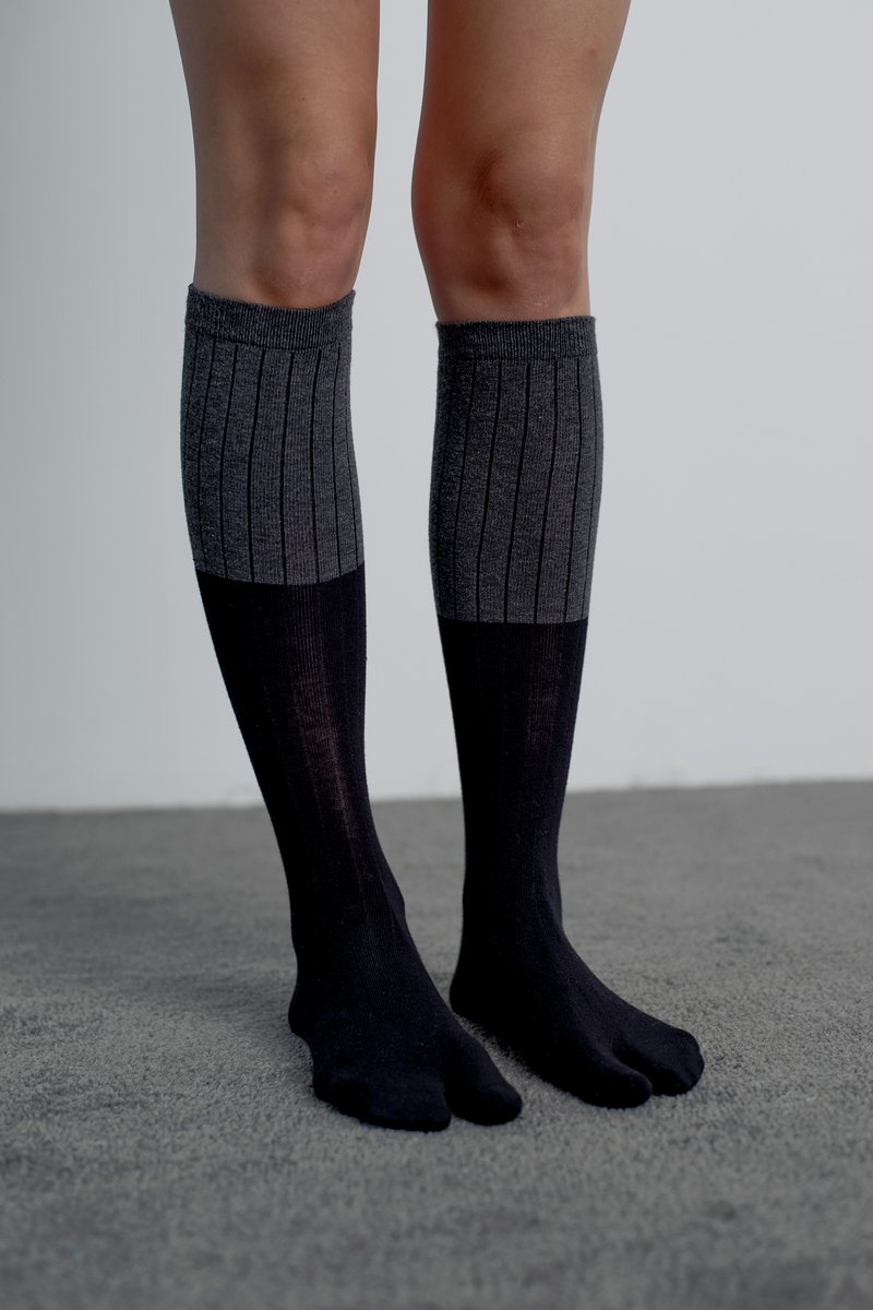 Colour Block Knee Socks