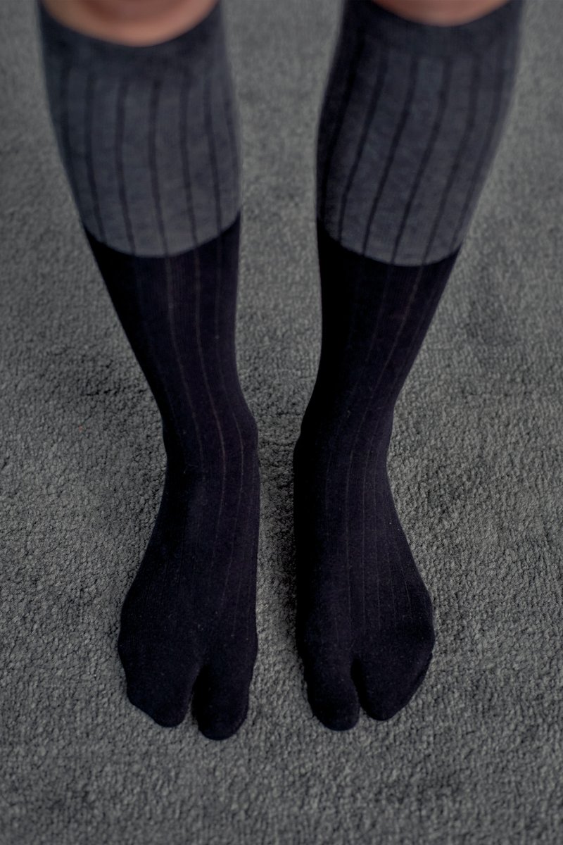 Colour Block Knee Socks
