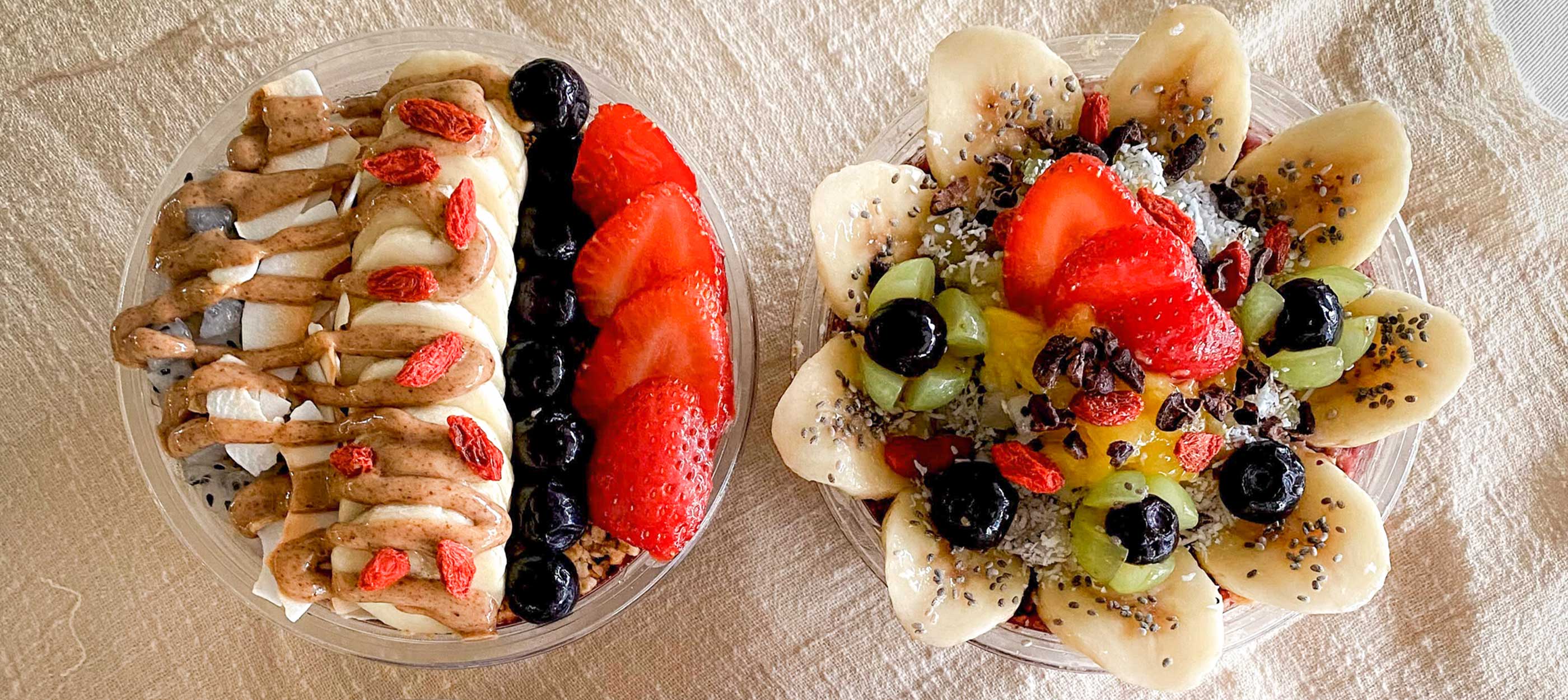 Complimentary topping with any Large Açaí Bowl Complimentary topping with any Large Açaí Bowl